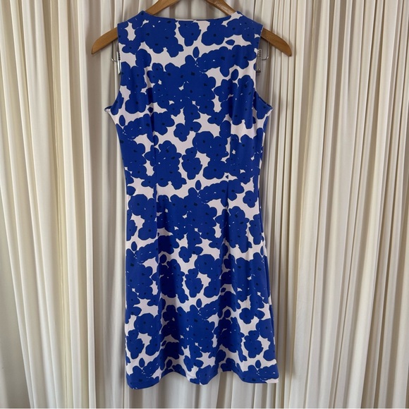 Mahi Gold Ryder Dress Blue and White Floral Sleeveless Stretch Comfort Size XS - Picture 5 of 7